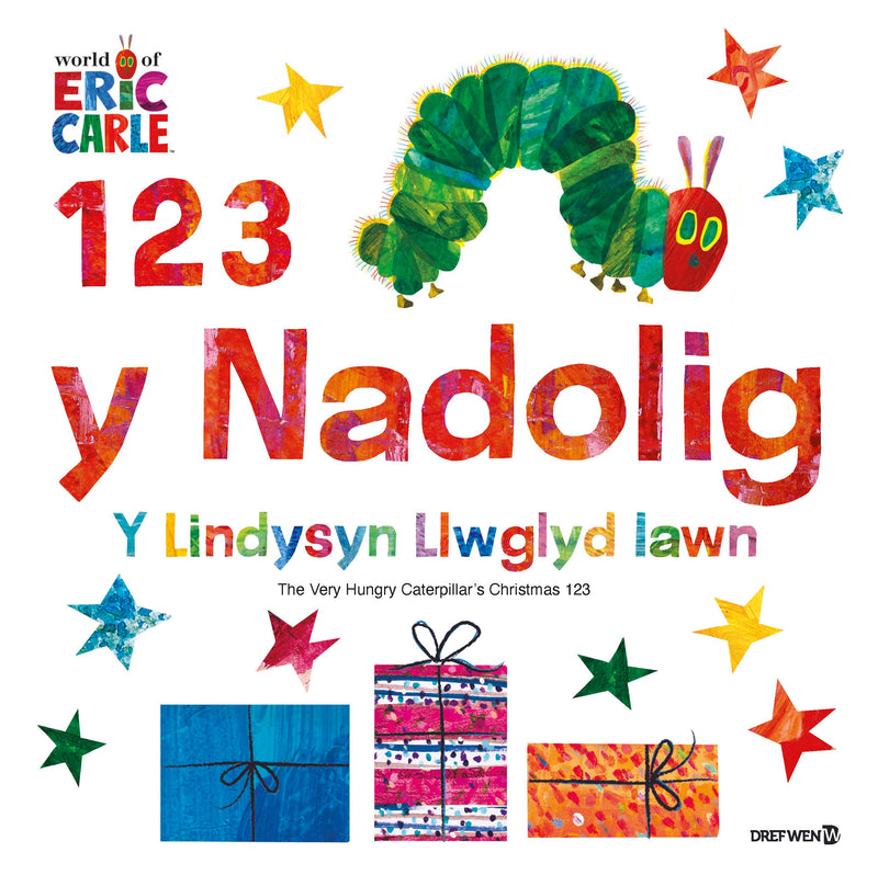 1,2,3, y Nadolig Y Lindysyn Llwglyd Iawn / The Very Hungry Caterpillar's Christmas 123