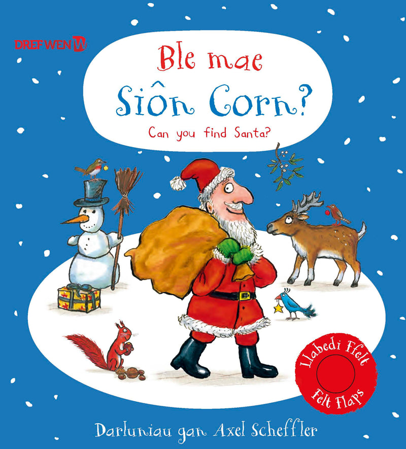 Ble mae Siôn Corn? / Can you find Santa?